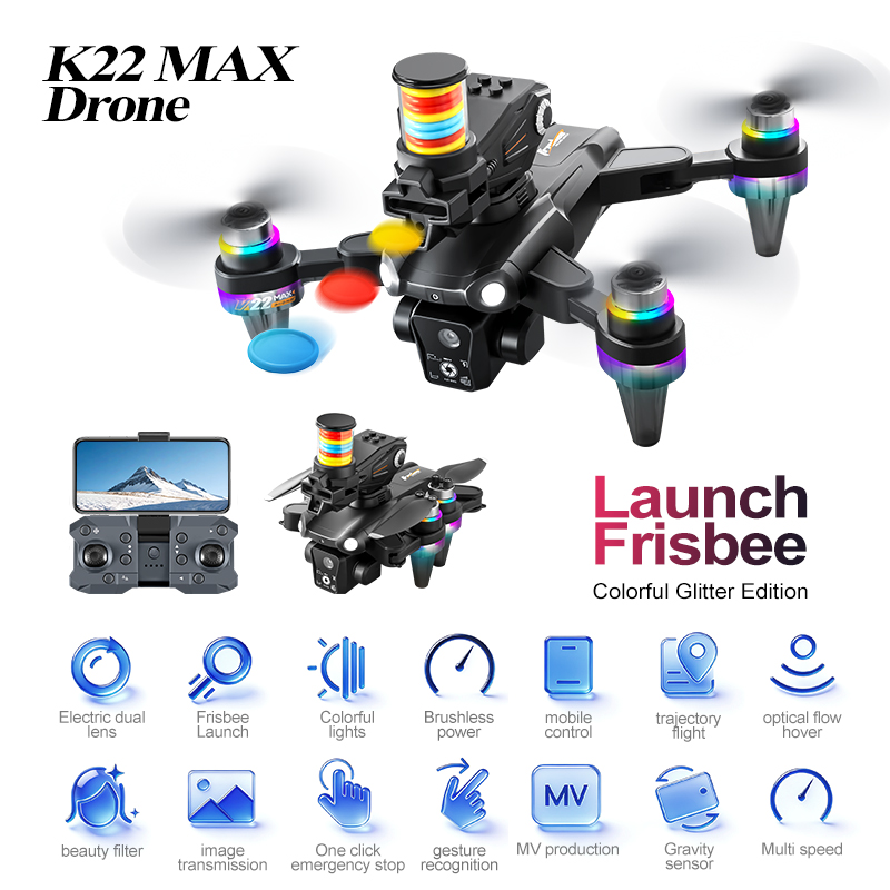 JCMO K22 MAX Frisbee Launch Dr - Rc Helicopter Case review and price